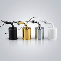 Floor Lamp and Table Lamp E27 Lamp Holder, High Temperature Resistant Ceramic Bulb Holder for Pendant Light, Angled with Cup Design, 250V 2A
