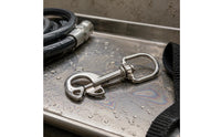 Diving Hook One Piece Self Closing Latch Hook Resistant Diving Gear for Scuba Divers