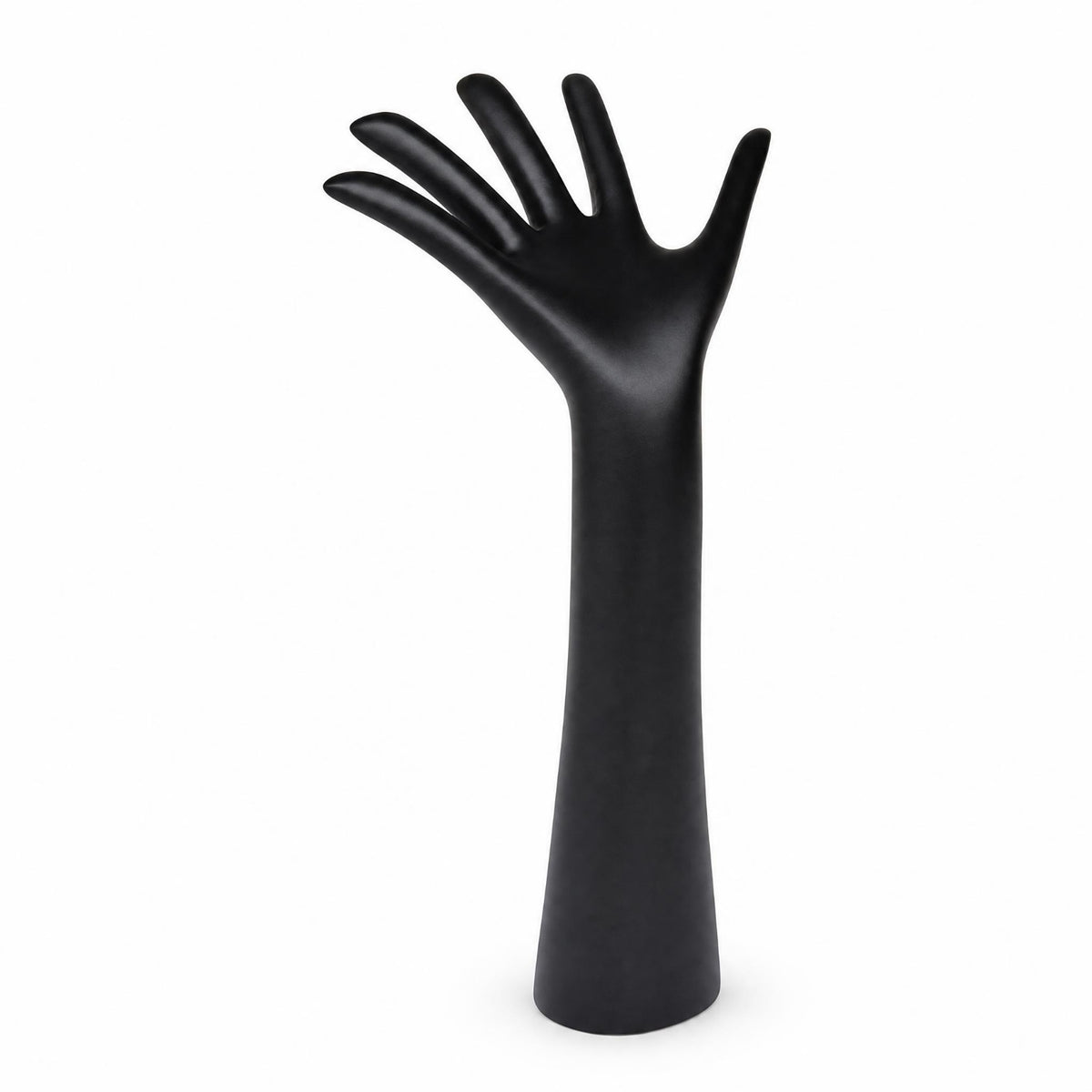 Smooth Finish Resin Hand Display Stand Painted Hand-Shaped Jewelry Holder Solid-Looking Resin Jewelry Display Tall
