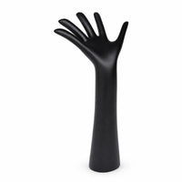 Smooth Finish Resin Hand Display Stand Painted Hand-Shaped Jewelry Holder Solid-Looking Resin Jewelry Display Tall