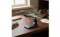 MiG-29 Fighter Plane with Display Stand for Desk, Office, Collectors