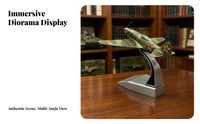 Aviation Collector Model Aircraft coating:72 Detailed Fighter Model Clear Canopy Aircraft Model for Collectors, Aviation Fans