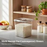 Multi-Purpose Rice Storage Container Moisture-Proof Airtight Rice Container Safe for Countertop