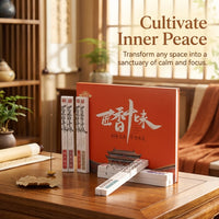 Agarwood Incense Sticks Gift Set for Home Meditation Relaxation, 10 Fragrances Sandalwood Agarbatti, 400 with Holder