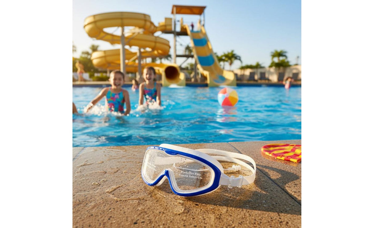Anti-Fog Kids Swimming Goggles Adjustable Strap Kids Swim Goggles Leak-Proof Seal Children's Swim Mask Leakproof for Boys, Girls, Pool, Beach
