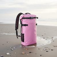 Lightweight Waterproof Backpack Floats on Water Roll Top Dry Bag Tear Resistant Roll Top Rucksack Ergonomic Design for Beach