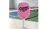 Lightweight Pickleball Paddle with Wrapped Grip Long-Lasting Paddle with Non Slip Grip Ergonomic Pickleball Overgrip Soft for Beginners, Families, Outdoor Games, Weekend Recreation