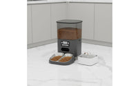 Automatic Pet Feeder Portion Control Smart Cat and Pet Feeder Humidity-Resistant Timed Food Dispenser for Those Away from Home, Business Trips