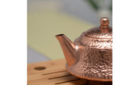 Copper Teapot Vintage Hammered Teapot Gas Teaware for Tabletop