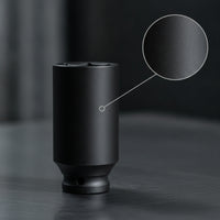 EV car Solenoid Valve Socket Matte Black car Solenoid Valve Socket Cylindrical for Mechanics