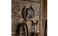 Curved Wall HookDecorative Cast Iron Wall Hook Fixture for Entryway, Hallway