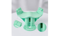 Hip Training Device with Rollers Ergonomic Torso Muscle with Spring Cushioned Glute Workout Tool for Postpartum Parents, Women, Home Gym