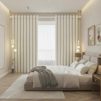 Sun Blocking Blackout Curtain Set Luxury Feel Textured Blackout Curtain Privacy Protection Window Covering Long-Lasting Drape for Light Sleepers, Alternating Schedule Workers, Apartment Dwellers, Bedroom, Living Room, Nursery, Office