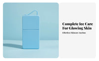 Silicone Cryotherapy Facial Tool Cooling Effect Reusable Face Cryotherapy Facial Tool Leak-Leak-Resistant Design Facial Cooling Tool for Travel