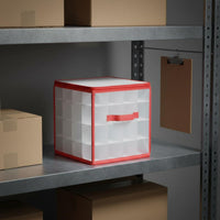 Multi-Layer Transparent Storage Box Dustproof Divided Storage Box