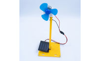 School Project Solar Fan Model Educational Solar Propeller Model with Stand STEM DIY Fan Kit Hands-on for Students, Kids, Hobbyists, Classroom, Home Learning