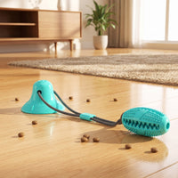 Dog Toy with Suction Cup Elastic Suction-Based Dog Toy Boredom Relief for Indoor Play