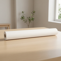 Kids Drawing Paper Roll, 70gsm White Art Painting Paper, 44cm Wide, Various Lengths