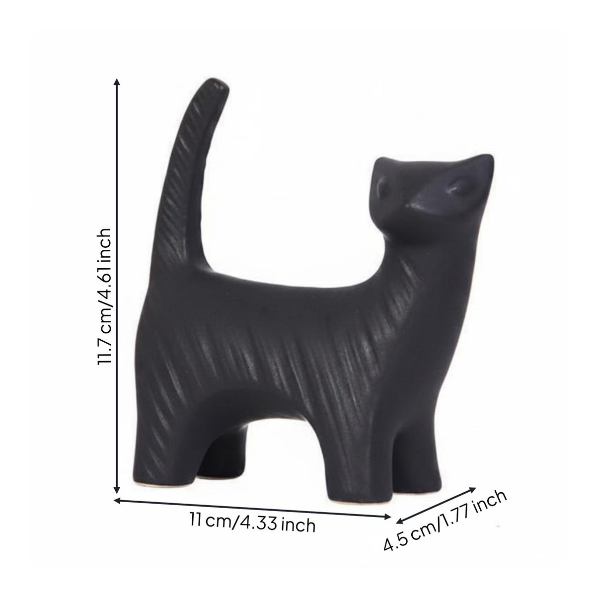 Giftable Cute Creature Statue Minimalist Creature Decorative Figurine for Children