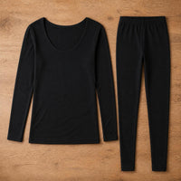 Japanese Ultra-Thin Thermal Underwear Set for Women and Men