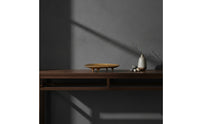 Decorative Fruit Plate Sculptural Fruit Plate with Feet Low-Profile Candy Dish for Sideboard