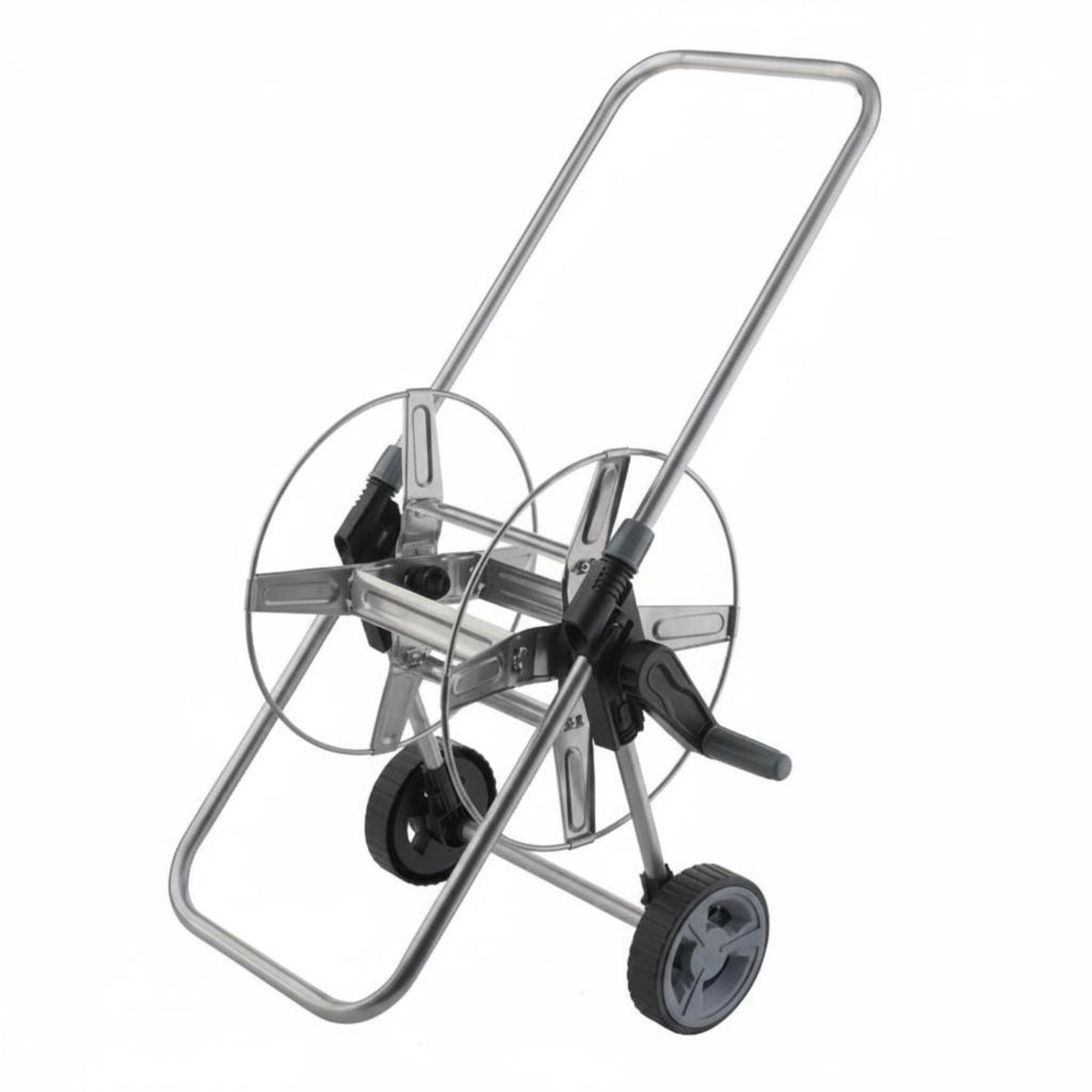 Metal Hose Reel Vehicle Large Capacity Garden Hose Reel Vehicle for Cleaning