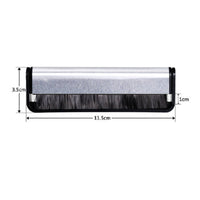 Anti-Static Carbon Fiber Disc Brush Professional Vinyl Disc Cleaning Brush for DJs