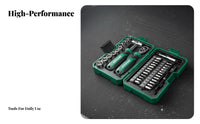 Tool Kit Bits Ratchet Screwdriver Set Anti-Slip Grip Ratchet Screwdriver and Set for DIY Enthusiasts, Home Repair