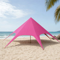 UPF 50+ Outdoor Canopy Tent Waterproof Canopy Tent Shielding Shade Structure Large for Campers, Festivals