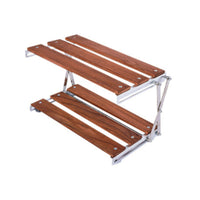 Foldable Camping Shelf Multifunctional Portable Storage Rack Heavy Duty Portable Outdoor Organizer for Desktop