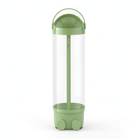 Stuffed Animal Storage Organizer Transparent Stuffed Animal Holder Toy Storage Bin with Zipper Sturdy for Children, Playroom
