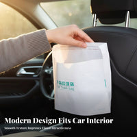 Car Trash Bag Self-Standing Car Garbage Bag Traceless Removal Portable Auto Trash Pouch for Commuters, Vacati Portable Rs, Camping, Bedroom
