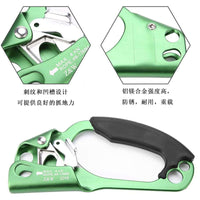 Hand Ascender for Climbing, Mountaineering, and Ice Climbing (Left/Right Hand)