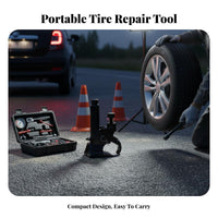 No Power Required Manual Tire Changer Heavy Duty Manual Bead Breaker Easy Operation for DIY Mechanics, Roadside Repair