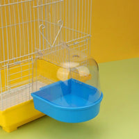 Bird Bath and Bird Shower for Birds, Hanging Bird Bathing Tub and Bird Washing Station, Small Size Indoor Accessory for Small Bird Cage Hanging