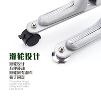 Aluminum Alloy Mobile Screen Stand Bracket for Office Partition