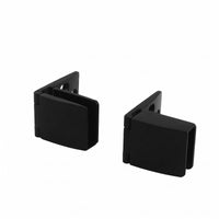 No-Drill Frameless Glass Door Clamp 16 Mm Hole Spacing Hinged Glass Cabinet Clamp Self-Positioning Hardware Stable Fastening