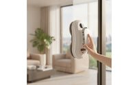 Window Cleaning Robot Smart Robotic Window Cleaner Electric Robotic Glass Cleaner for Homeowners, High Glass Panes, Home, Apartments