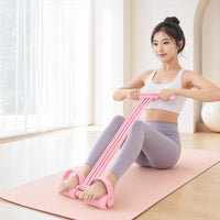 Pedal Resistance Band Compact Pedal Tension Band Easy to Store Fitness Equipment for Home Gym