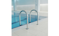 Stainless Steel Pool Ladder Anti-Slip Pool Ladder with Handrails Resistant for in-Ground Pools