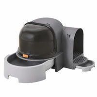 Tunnel Waste Container Easy to Clean Enclosed Cat Waste Container Large Size