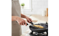 Stainless Steel Handle Heat Resistant Handle Nonstick Pancake Turner for Barbecue