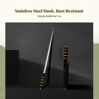 Snake Catcher Tongs Telescopic Stainless Steel Grabber Hook