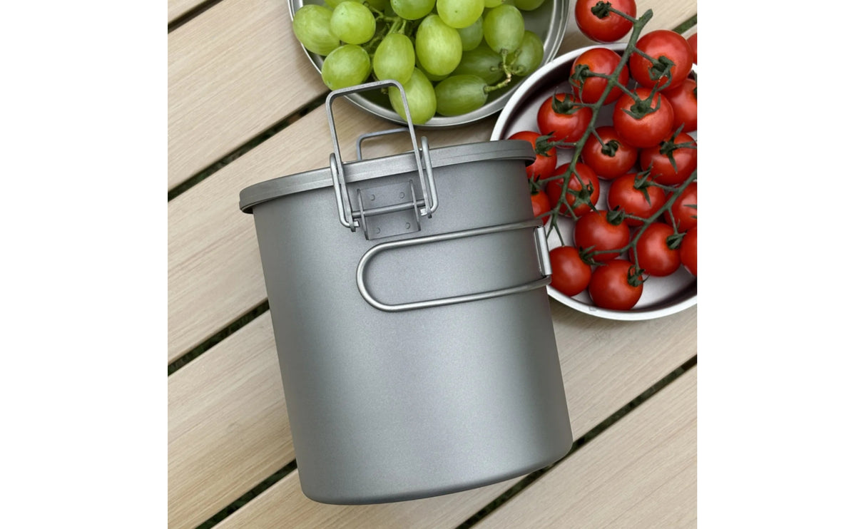 metal Rice Steamer Snug Lid metal Rice Cooker Rust-Resistant Outdoor Cookware for Home Use