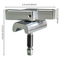 Folding Bike Clamp with C-Buckle Stainless Steel Folding Bike Hinge Clamp Cycle Parts for Cyclists