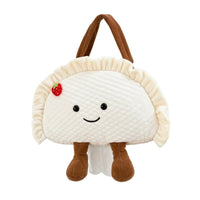 Cute Soft Fabric Tissue Holder Quilted Car Tissue Holder Decorative Organizer Soft for Drivers