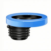 100-110mm Toilet Offset Flange Sealing Gasket Odor-Reducing Toilet Offset Flange with Sealing Gasket Easy Installation Plumbing Fitting Secure Fit for Plumbers