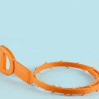 Hair remover drain cleaner, flexible clog long hook for shower and sink, for homeowners