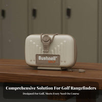 Rangefinder Carrying Case Shockproof Golf Rangefinder Hard Case Wear-Resistant Zippered EVA Storage Box for Golfers, Athletes, Driving Range