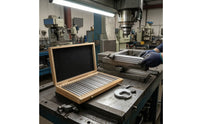 40 Pieces Steel Parallel Blocks 0.005 Mm Accuracy Parallel Set HRC52 Tooling for Toolmakers, Milling